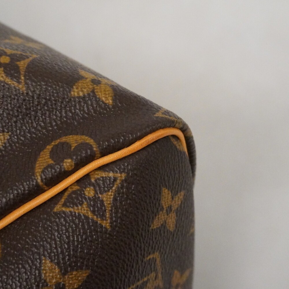 LOUIS VUITTON Brown Monogram Keepall 55 Boston Bag - Picture 7 of 11